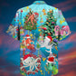 Octopus Merry Xmas Happy - Hawaiian Shirt - Reefox