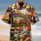 Train Toys Amazing Vintage Style - Hawaiian Shirt - Reefox