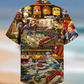 Train Toys Amazing Vintage Style - Hawaiian Shirt - Reefox