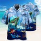 Turtle Go With The Flow - Hawaiian Shirt - Reefox