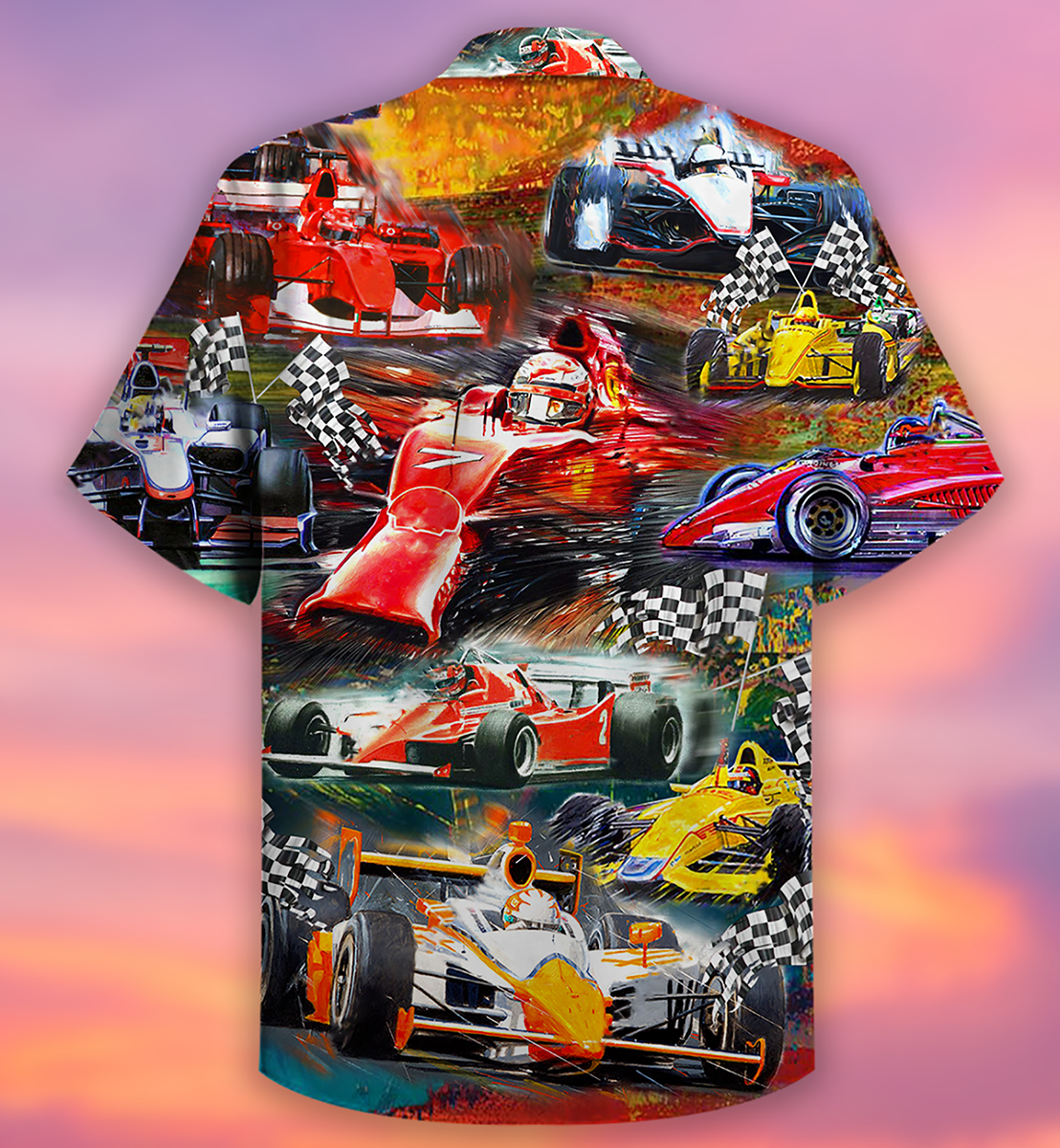 Car Racing Life Is Better At The Race - Hawaiian Shirt - Reefox