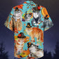 Cat Happy Thanksgiving - Hawaiian Shirt - Reefox