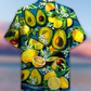 Fruit Avocado Lemon Summer Time - Hawaiian Shirt - Reefox