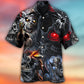 Skull Dark Skull Style - Hawaiian Shirt - Reefox