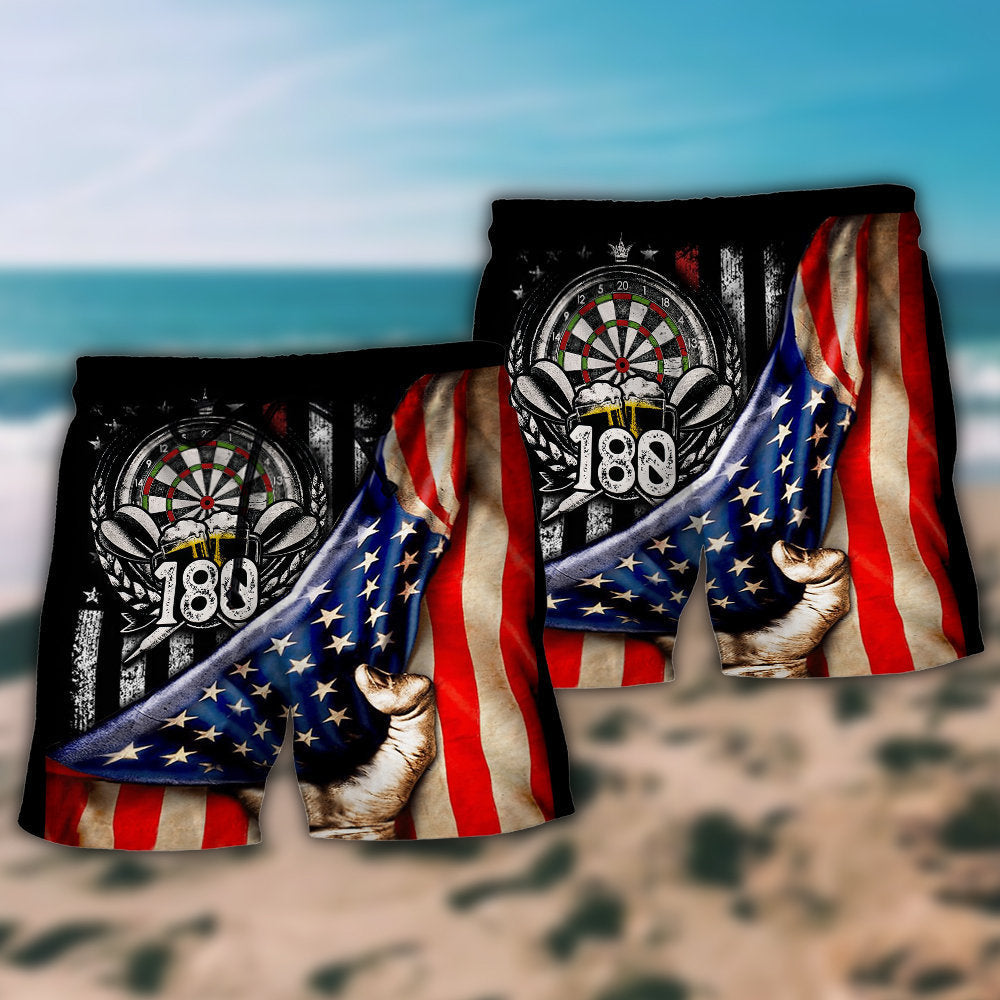 Darts Independence Day - Beach Short Reefox - Owls Matrix LTD