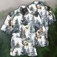 Deer Forest Blur Art - Hawaiian Shirt - Reefox