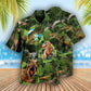 Dinosaur Let The World Hear You Strong Roar - Hawaiian Shirt - Reefox