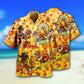 Dinosaur Lovely Autumn - Hawaiian Shirt - Reefox