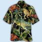Dinosaur In Tropical Jungles - Hawaiian Shirt - Reefox