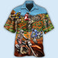 Bike Dirt Bike Cool Style - Hawaiian shirt - Reefox