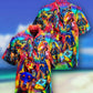 Doberman Dogs Colorful - Hawaiian Shirt - Reefox