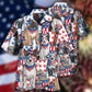 Dog Independence Day Dogs - Hawaiian Shirt - Reefox