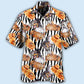 Dogs Black Striped Style Cool - Hawaiian Shirt - Reefox