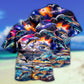 Dolphin Into The Mysterious Galaxy - Hawaiian Shirt - Reefox