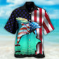Dolphin Independence Day - Hawaiian Shirt - Reefox