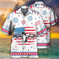 Dolphin Independence Day Funny Dolphin - Hawaiian Shirt - Reefox