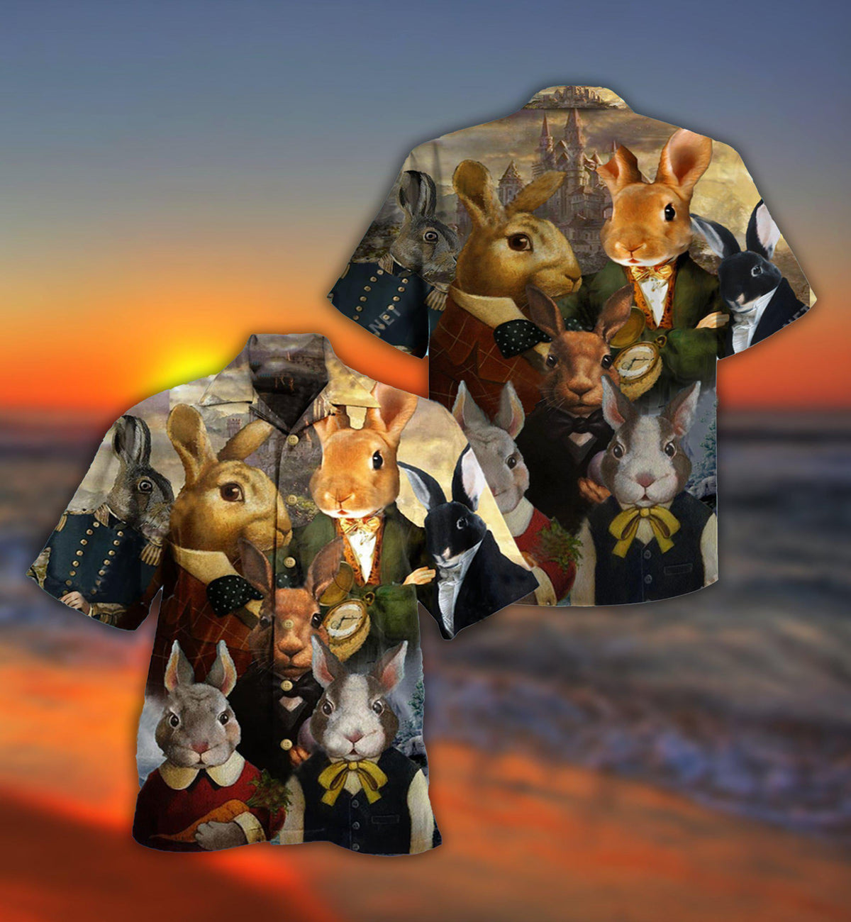 Rabbit Down The Rabbit Hole - Hawaiian Shirt - Reefox