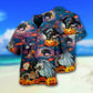 Halloween Dragon And Halloween Scaredy - Hawaiian Shirt - Reefox