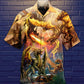 Dragon Fight To Defend The Territory - Hawaiian Shirt - Reefox