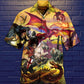 Dragon Fighting The Knights - Hawaiian Shirt - Reefox