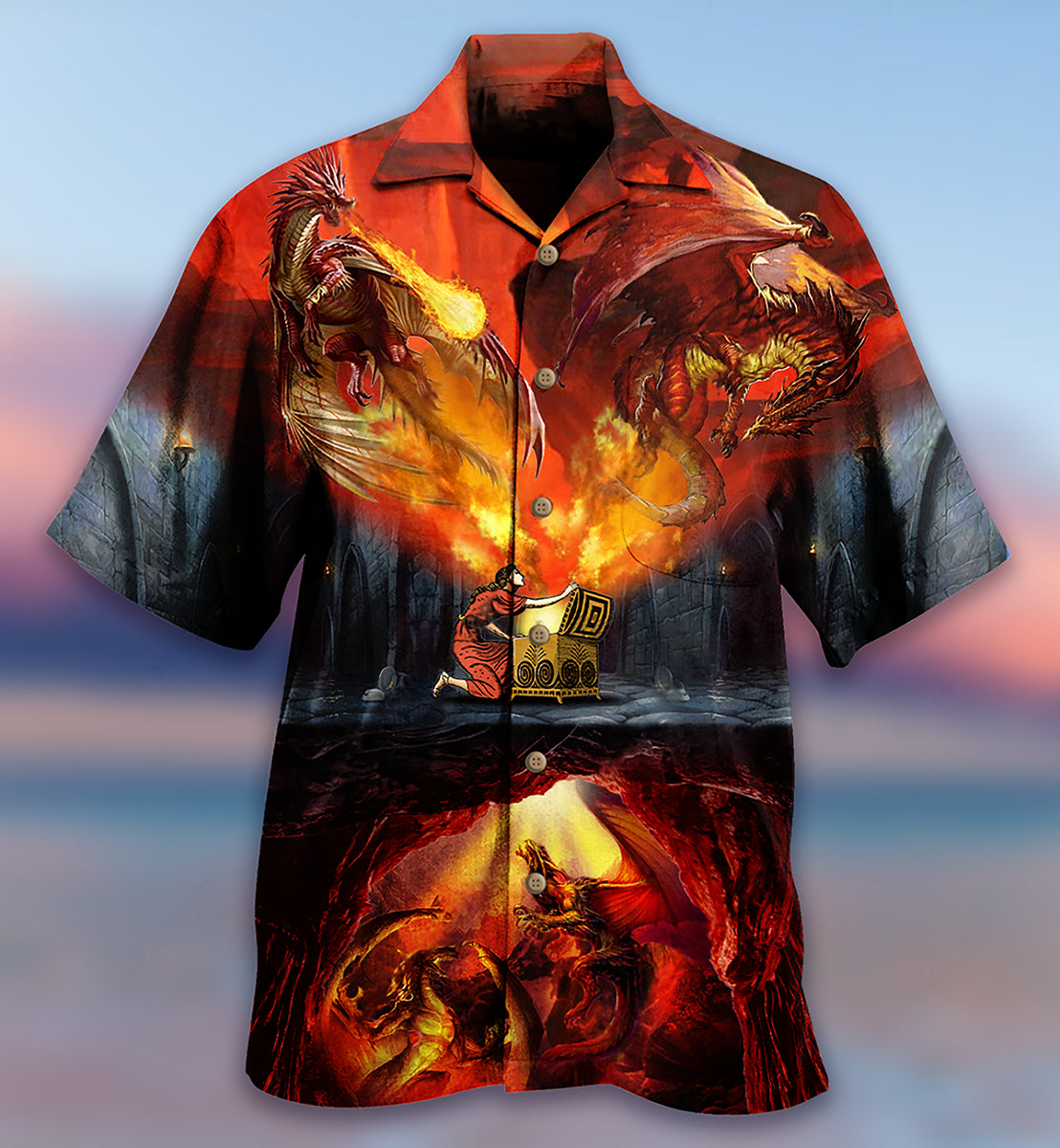 Dragon Amazing Love Life - Hawaiian Shirt - Reefox