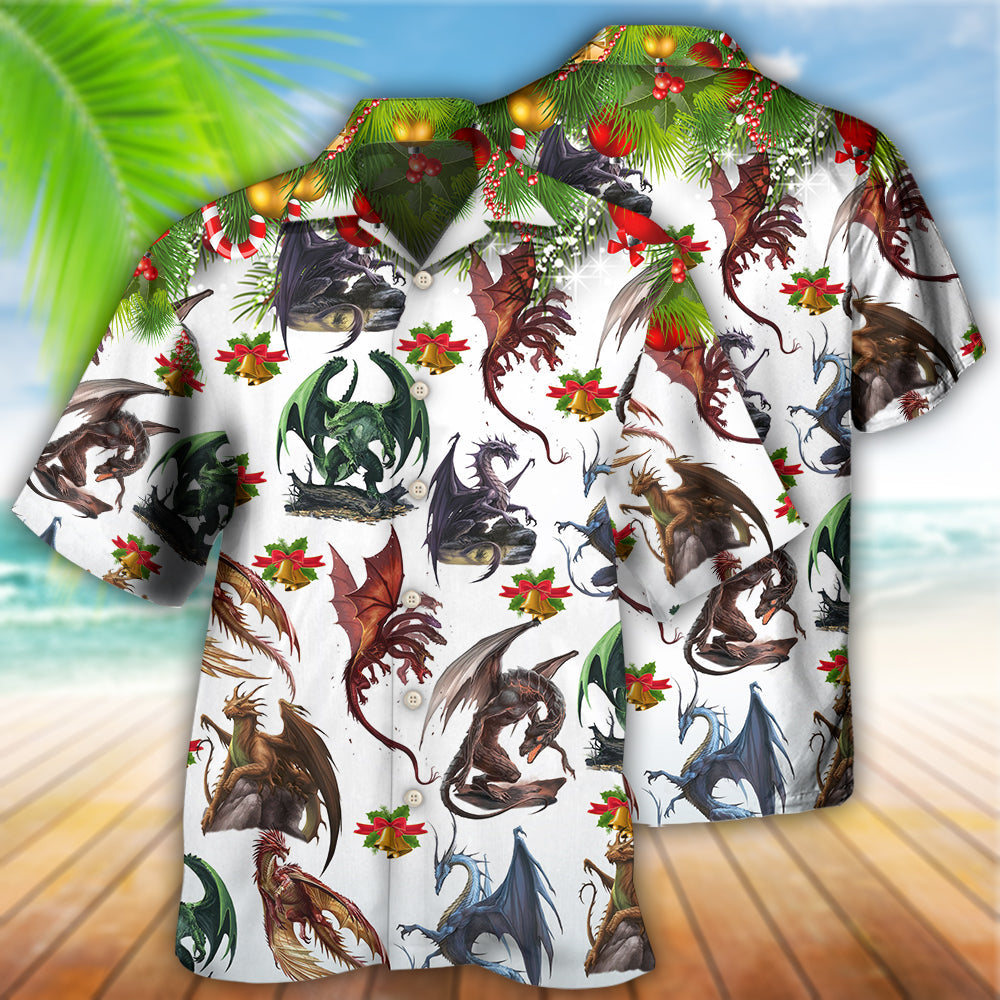 Dragon Merry Christmas Amazing - Hawaiian Shirt - Reefox