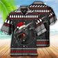 Dragon Merry Christmas Black And Red - Hawaiian Shirt - Reefox