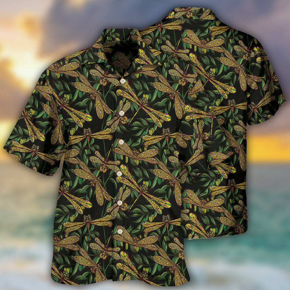 Dragonfly Always With Me - Hawaiian Shirt - Reefox