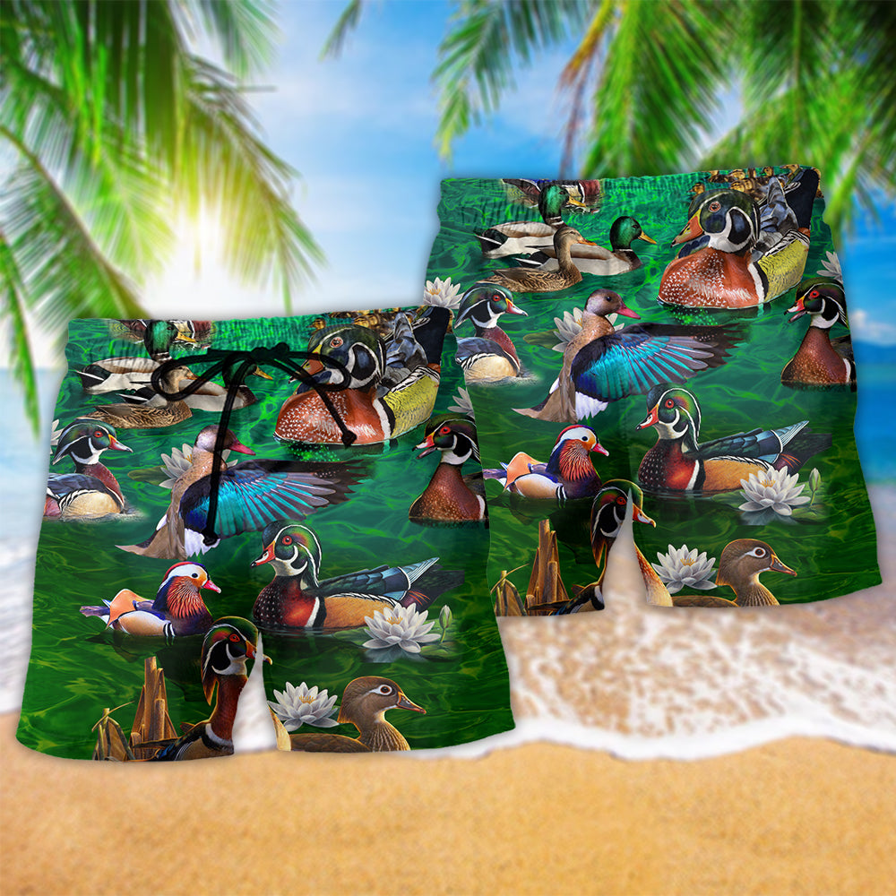 Duck All You Need Is Love - Beach Short Reefox - Owls Matrix LTD