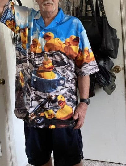 Duck Better With Rubber Duck - Hawaiian Shirt - Reefox