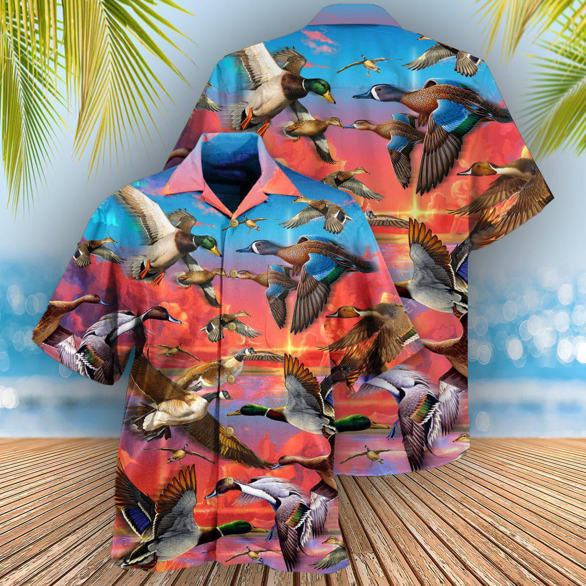 Duck The Soul Ducks Is In The Sky Forever - Hawaiian Shirt - Reefox