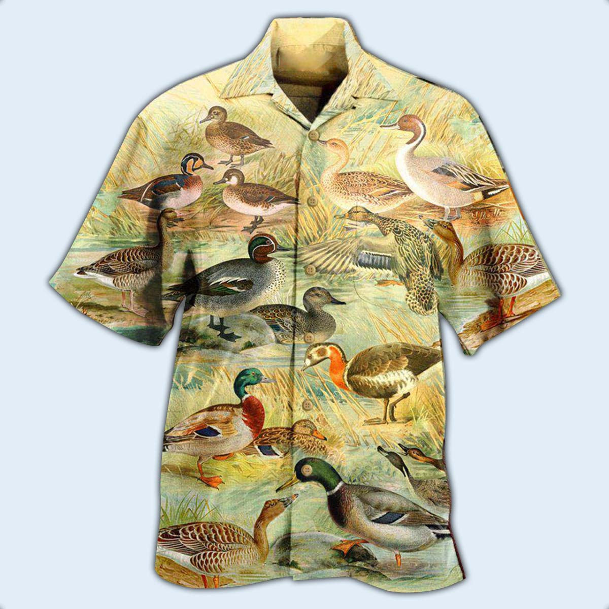 Duck Vintage World - Hawaiian Shirt - Reefox