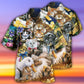Animals Ducks And Cats - Hawaiian Shirt - Reefox