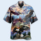 Eagle Spread Wings To The Sky - Hawaiian Shirt - Reefox