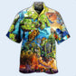 Earth With Environmental Protection - Hawaiian Shirt - Reefox