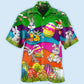Easter Rabbit Lovely Rabbit Easter'S Day - Hawaiian shirt - Reefox