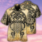 Viking Warrior Blood Pattern Cool Style - Hawaiian Shirt - Reefox