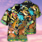 Turtle And Rabbit Slow And Steady Wins The Race - Hawaiian Shirt - Reefox