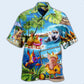 Farm Animals Stay Cool Duck Chicken Pig - Hawaiian Shirt - Reefox