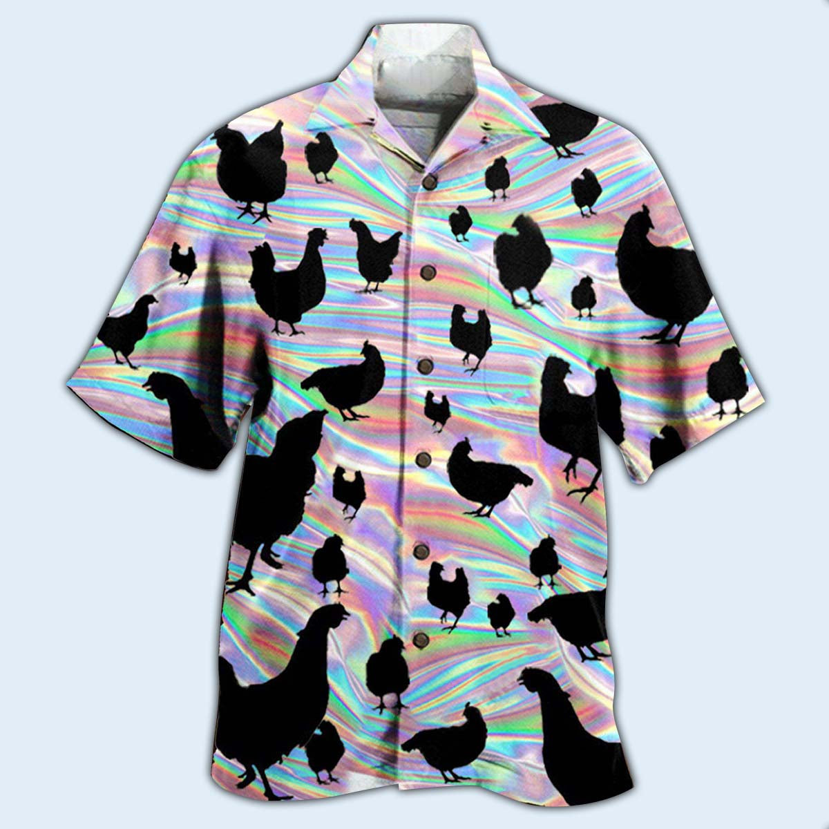 Chicken Awesome Style - Hawaiian Shirt - Reefox