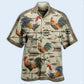 Chicken Find A Way Or Make One Weathervane Rooster - Hawaiian Shirt - Reefox