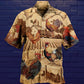 Chicken Love Vintage Style - Hawaiian Shirt - Reefox