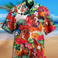 Chicken Loves Summer Tropical Style - Hawaiian Shirt - Reefox
