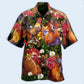 Chicken Rise A Shine Rooster - Hawaiian Shirt - Reefox