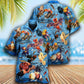 Chicken Rooster Fighting - Hawaiian Shirt - Reefox