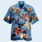 Chicken Rooster Fighting - Hawaiian Shirt - Reefox