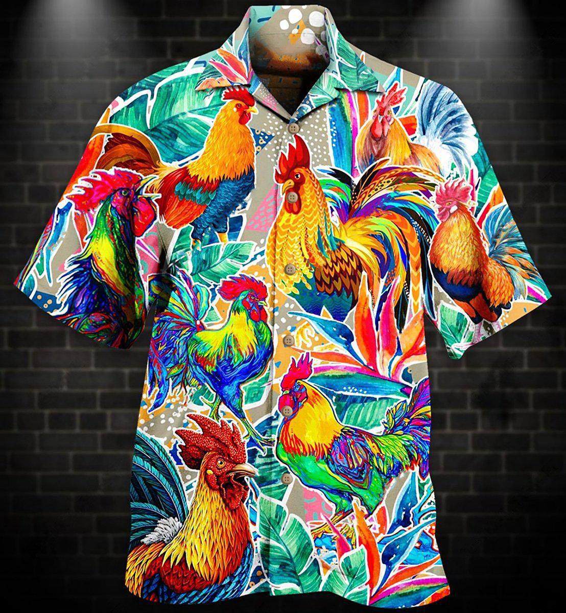 Chicken Stronger - Hawaiian Shirt - Reefox