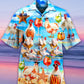 Chicken On The Beach Love Summer - Hawaiian Shirt - Reefox