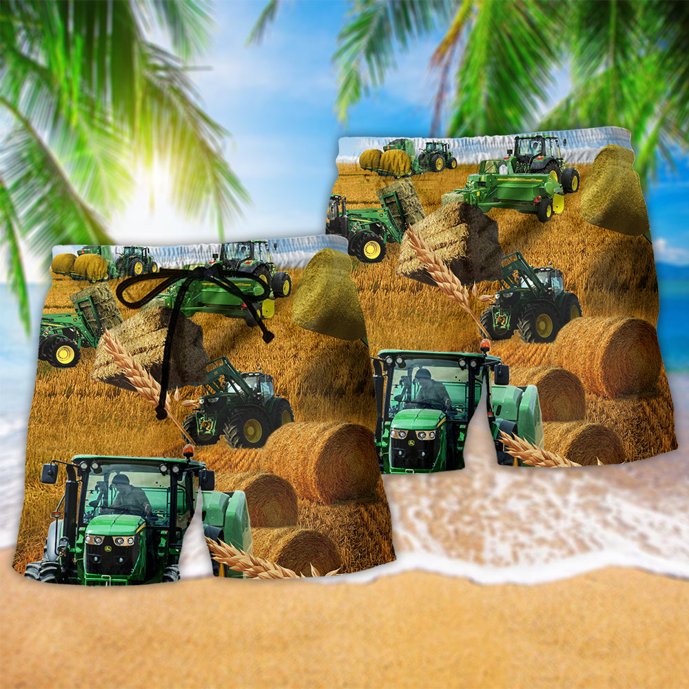 Farm You Will Always Harvest What You Plant - Beach Short Reefox - Owls Matrix LTD