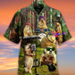 Ferret Animals Sing A Song - Hawaiian Shirt - Reefox